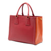 Prada Bicolor Saffiano Lux Satchel Secondhand