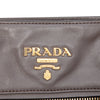 Prada Soft Calf Front Zip Open Convertible Tote Secondhand