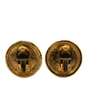 Secondhand Chanel Gold Plated Faux Pearl Clip On Earrings