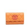 Chanel Quilted Caviar 19 Flap Card Holder Secondhand