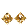 Secondhand Chanel CC Clip On Earrings