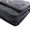Chanel Caviar CC Filigree Wallet On Chain Secondhand