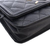 Chanel Caviar CC Filigree Wallet On Chain Secondhand