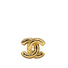 Secondhand Chanel Gold Plated CC Quilted Brooch