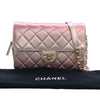 Secondhand Chanel Large Quilted Gradient Metallic Lambskin Like A Wallet Flap