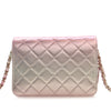 Secondhand Chanel Large Quilted Gradient Metallic Lambskin Like A Wallet Flap