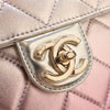 Secondhand Chanel Large Quilted Gradient Metallic Lambskin Like A Wallet Flap
