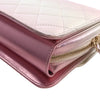 Secondhand Chanel Large Quilted Gradient Metallic Lambskin Like A Wallet Flap