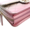 Secondhand Chanel Large Quilted Gradient Metallic Lambskin Like A Wallet Flap