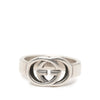Gucci Sterling Silver Interlocking G Ring Secondhand
