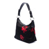 Prada Tessuto Stampato Rose Shoulder Bag Secondhand
