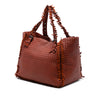 Bottega Veneta Nappa Intrecciato Fringe Tote Secondhand