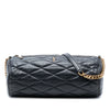 Secondhand Saint Laurent Small Quilted Lambskin Sade Tube Bag