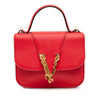 Secondhand Versace Small Leather Virtus Top Handle Flap