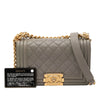 Chanel Small Quilted Caviar Boy Flap Secondhand