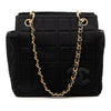 Chanel Jersey CC Chocolate Bar Shoulder Bag Secondhand
