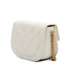 Chanel CC Quilted Lambskin Round Moon Messenger Flap Secondhand