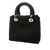 Dior Medium Embroidered Canvas Cannage Lady D Lite Secondhand
