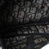 Dior Oblique Embroidered Canvas Saddle Bag Secondhand