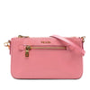 Prada Saffiano Lux Front Pocket Crossbody Secondhand