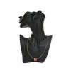 Hermès Gold Plated Enamel Mini Pop H Pendant Necklace Secondhand