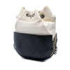 Chanel Small Bicolor Quilted Calfskin Gabrielle Bucket Bag Secondhand