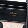 Celine Micro Tricolor Felt Wool and Calfskin Luggage Tote Secondhand