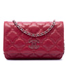Chanel CC Quilted Calfskin Double Stitch Hamptons Wallet on Chain Secondhand