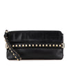 Secondhand Valentino Leather Rockstud Wristlet Clutch