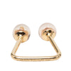 Louis Vuitton Resin Crystal Inclusion Fleur Bubble Cocktail Ring Secondhand
