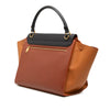 Celine Medium Tricolor Leather Trapeze Satchel Secondhand