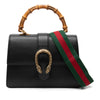 Gucci Medium Calfskin Bamboo Dionysus Web Satchel Secondhand