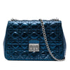 Dior Large Metallic Aged Calfskin Cannage Miss Dior Flap Secondhand