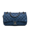Secondhand Chanel Medium Quilted Iridescent Caviar Easy Flap