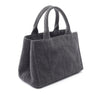 Prada Small Denim Canapa Logo Tote Secondhand