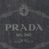 Prada Small Denim Canapa Logo Tote Secondhand