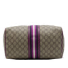 Gucci Medium GG Supreme Joy Web Boston Bag Secondhand