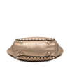 Valentino Mini Metallic Pebbled Calfskin Rockstud Trapeze Satchel Secondhand