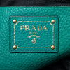 Prada Vitello Daino Front Zip Open Convertible Tote Secondhand