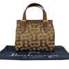 Burberry B Monogram Canvas Handbag Secondhand