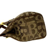 Burberry B Monogram Canvas Handbag Secondhand