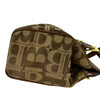 Burberry B Monogram Canvas Handbag Secondhand