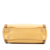 Prada Bicolor Saffiano Cuir Trimmed Leather Satchel Secondhand