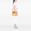 Prada Bicolor Saffiano Cuir Trimmed Leather Satchel Secondhand