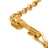 Chanel CC Gold Plated Teardrop Pendant Necklace Secondhand