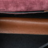 Burberry Small Leather and House Check Canvas Derby Macken Crossbody Secondhand