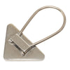 Prada Brass Enamel Triangle Logo Key Chain Secondhand