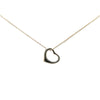 Secondhand Tiffany Elsa Peretti Sterling Silver Open Heart Pendant Necklace