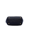 Prada Soft Calf Trimmed Tessuto Satchel Secondhand