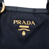 Prada Soft Calf Trimmed Tessuto Satchel Secondhand